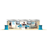 30ft Timberline™ Kit w/Straight Fabric Sides and Slat Walls