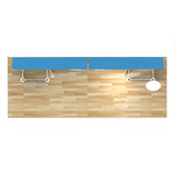 20ft Timberline™ Display with Closet Storage on Both Sides