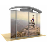 10ft Timberline™ Arch Top Monitor Display with Closet Storage