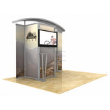 10ft Timberline™ Arch Top Monitor Display with Closet Storage