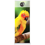 96 inch Fabric Graphic with 36 inch Cascade Banner Stand