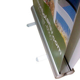 Retractable Banner Stand with Vinyl Graphics - 2-sided 33.5" X 79"