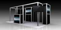 Booth System Rental - 10x20
