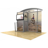 10ft Timberline™ Arch Top Monitor Display with Closet Storage